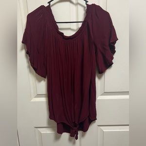 Off the shoulder top